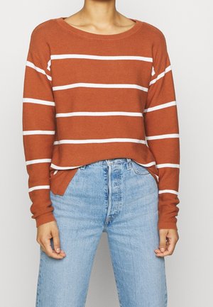 Kaffe Pullover - metallic red