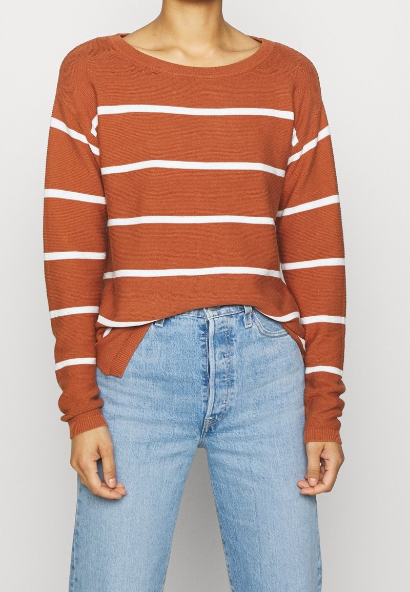 Kaffe Pullover - metallic red