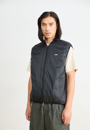 Obey Clothing SOLIS VEST - Waistcoat - black
