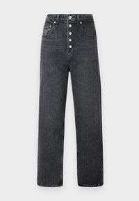 MOM  - Vaqueros boyfriend - denim washed black