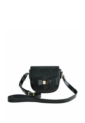 Baker by Ted Baker, CHILDRENS FLORAL MONOGRAM BOW CROSS-BODY BAG - Umhängetasche - black