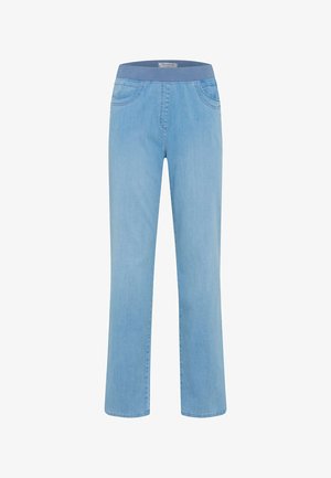 BRAX, STYLE CARINA FUN - Stoffhose - bleached light blue slightused