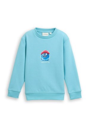BASIC MIT PRINT - Sweatshirt - elixir blue