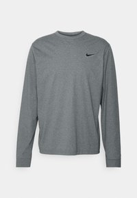 DRI-FIT UV HYVERSE - Top dugih rukava - smoke grey/htr/black