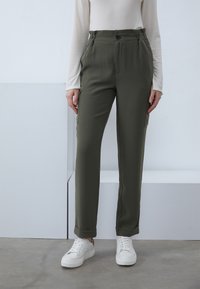 Anna Field - AF-SS24-A048-W / 606 - KHAKI - Trousers - 606 - khaki Thumbnail Image 1