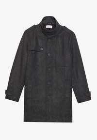 Manteau court - mottled dark grey