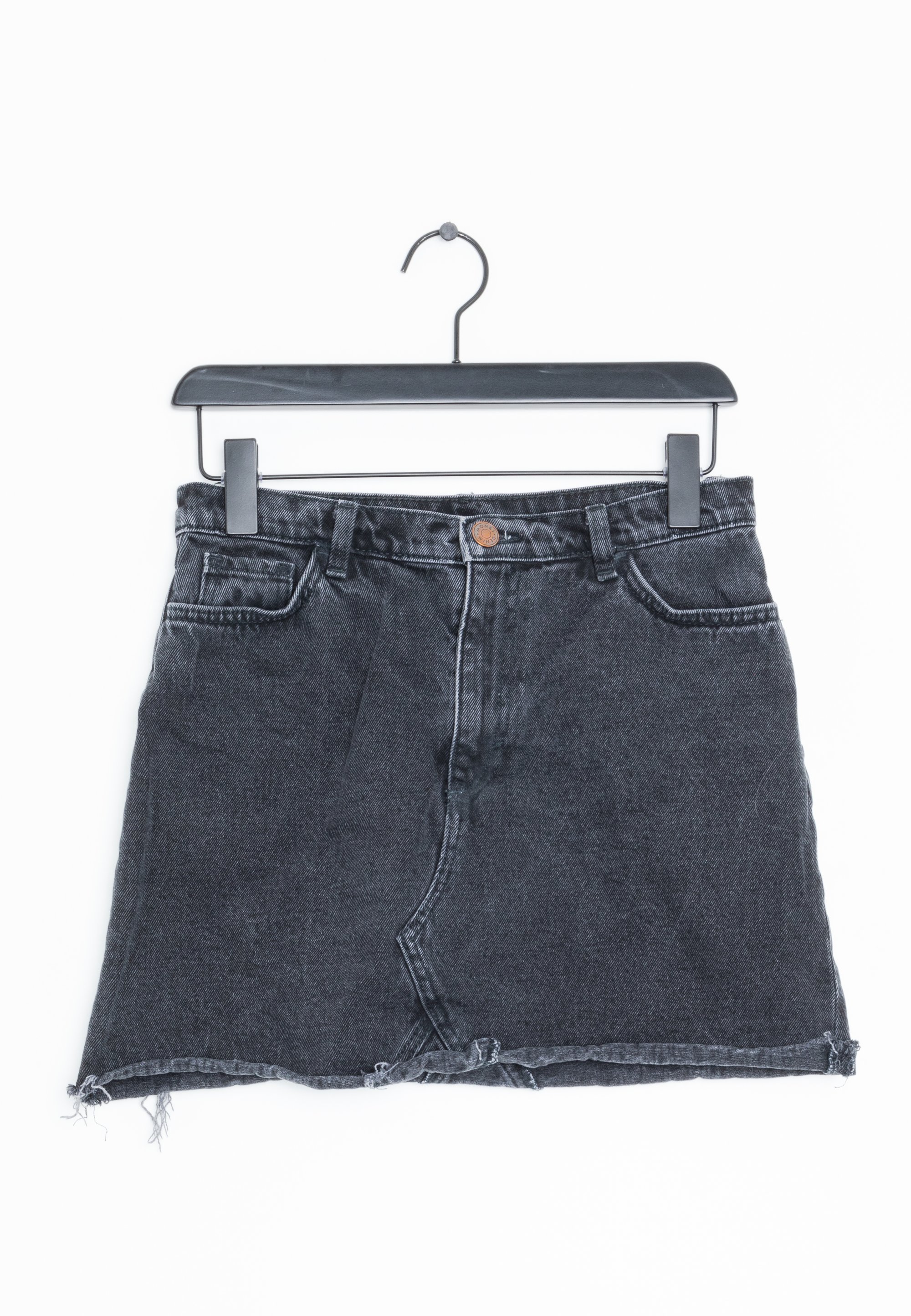 Monki Jeansrock black/dunkelgrau (Pre-owned)1