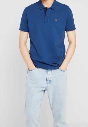 Polo shirt - blue denim