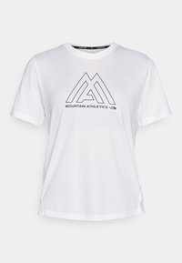The North Face MOUNTAIN ATHLETICS FLEX TEE - Majica kratkih rukava s printom - white