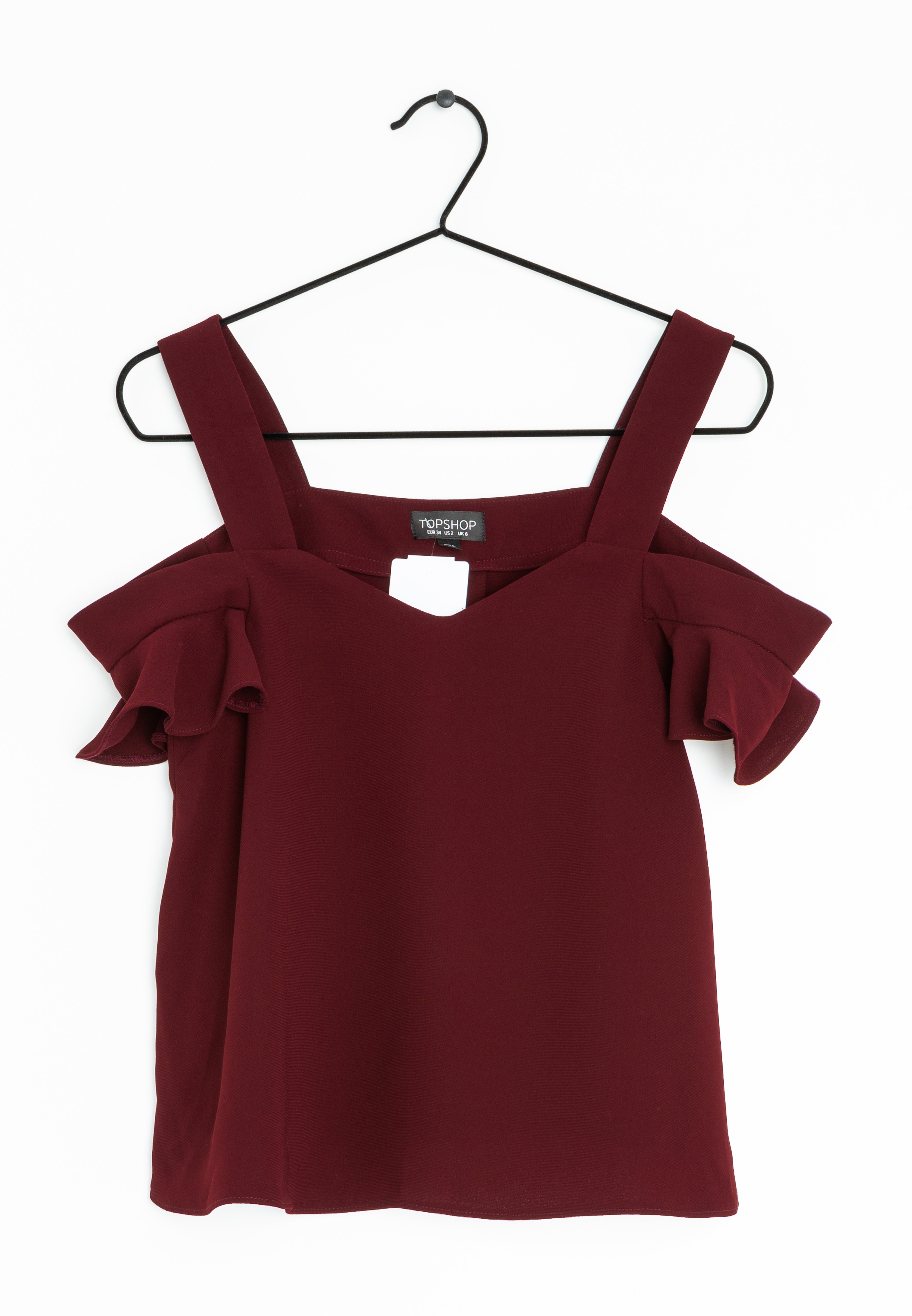 Topshop Top - red/rood - (Pre-owned) - Zalando.nl