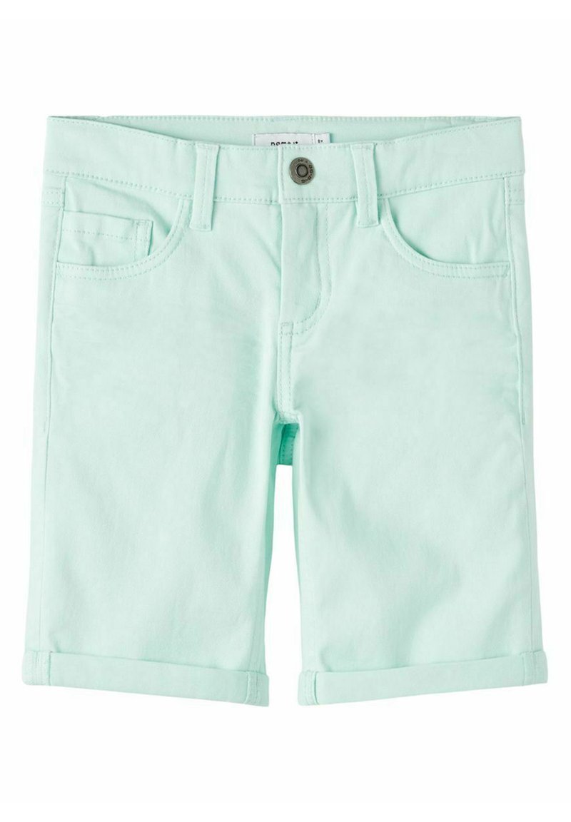 Kinder Jeggings | Name it SLIM FIT Jeans Shorts fair aqua/hellblau - KG63041 Kinder Jeggings | Name it SLIM FIT Jeans Shorts fair aqua/hellblau - KG63041