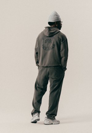 SOURCE GMT DYE HOODY - Felpa - black