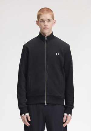 Fred Perry, Суитшърт с цип - black