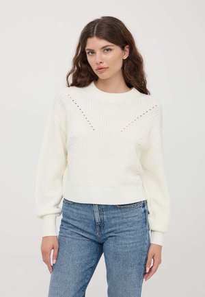 Terranova Maglione - bianco lana