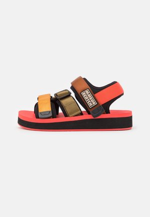 LYDIA  - Plateausandalette - coral