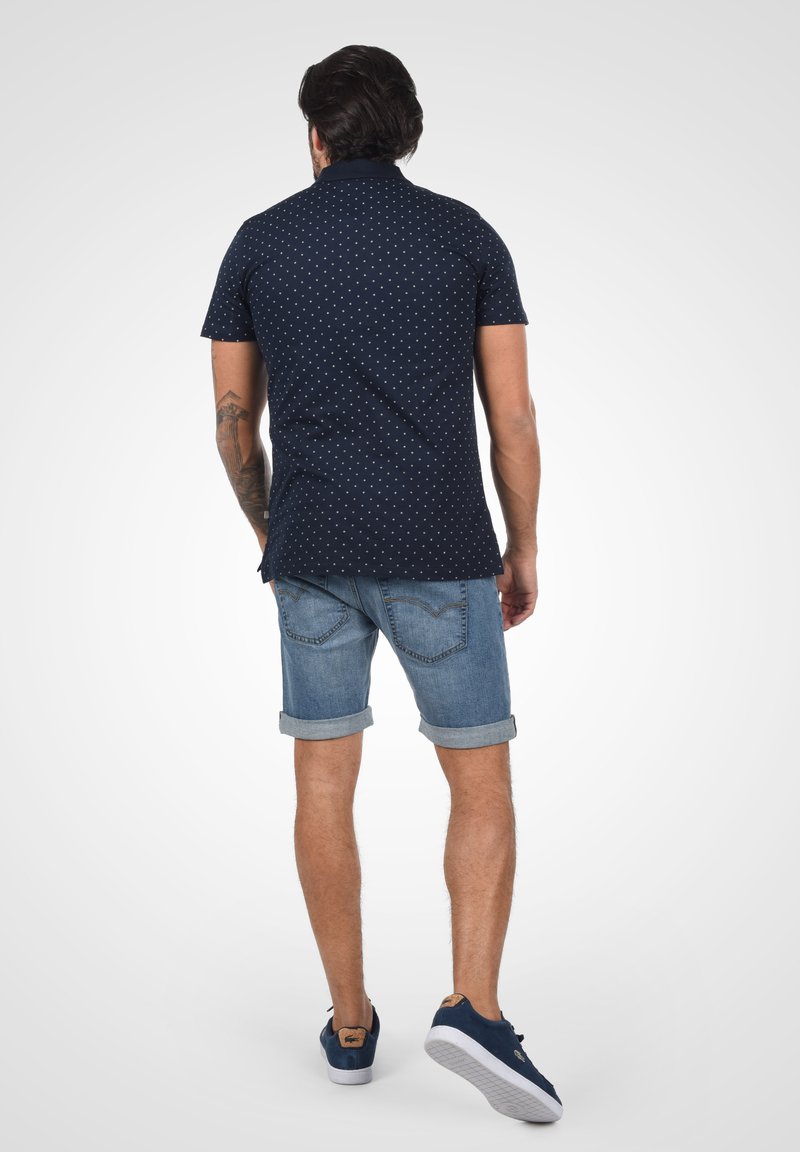 Herren Skinny Fit | INDICODE JEANS IDHALLOW Jeans Shorts blue wash/blue denim - OJ90177 Herren Skinny Fit | INDICODE JEANS IDHALLOW Jeans Shorts blue wash/blue denim - OJ90177