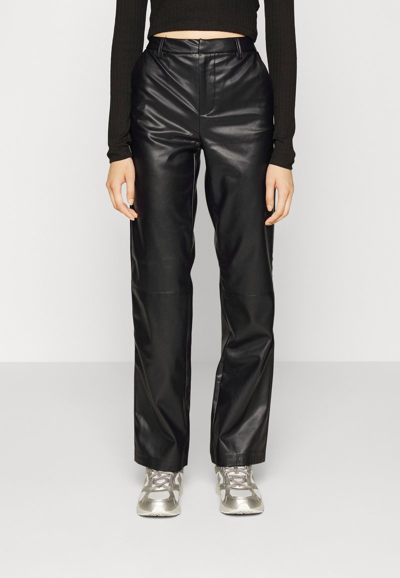 Vero Moda - VMZAMIRAOLYMPIA STRAIGHT PANT - Nadrágok - black, Nagyítás