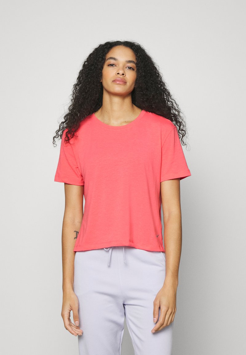 Nike Performance TShirt sport sea coral/particle grey/corallo