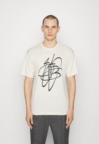 HUGO Marškinėliai su spaudiniu - white