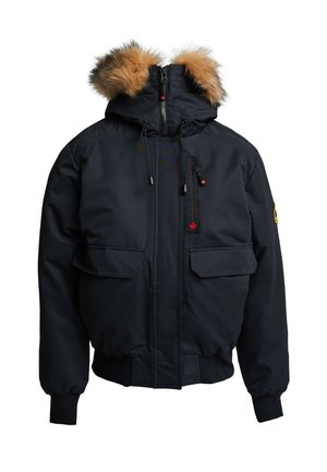 Zavetti Canada, W GABELLIA HOODED BOMBER JACKET - Vinterjakker - jet black