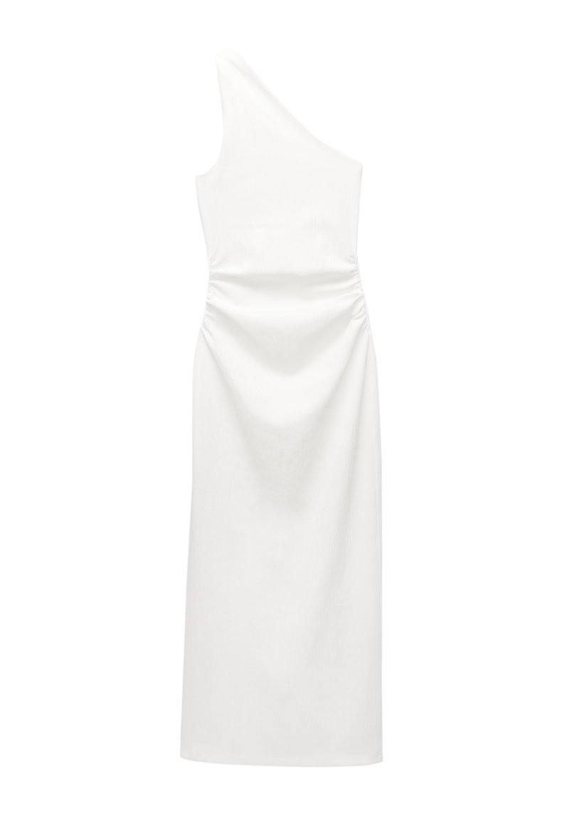 PULL&BEAR Maxi-jurk wit
