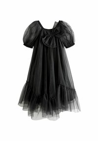 Next BOW DETAIL SPARKLE- REGULAR FIT - Cocktailklänning - black