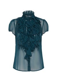 Unselected, majolica blue