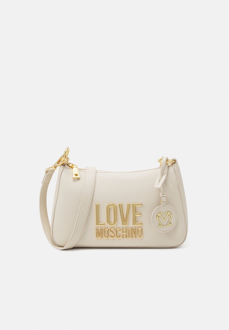 Love Moschino LOVE LETTERING SHOULDER BAG Kosmetiktasche avorio