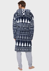 Threadbare PISCES ROBE - Badjas - navy