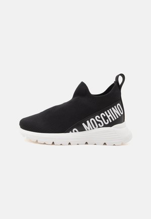 MOSCHINO, UNISEX - Sneakers high - black/white