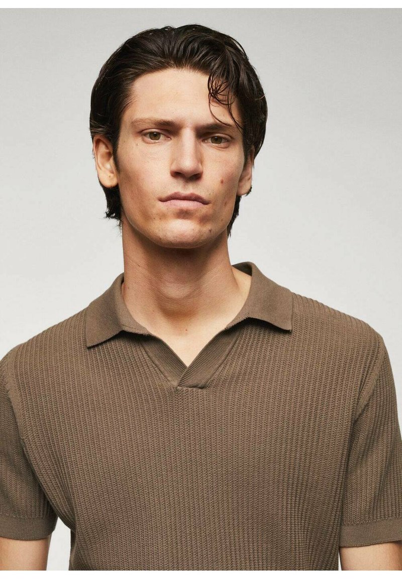 Mango FLUID - Poloshirt - middenbruin/braun - Zalando.de