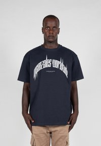 MJ Gonzales - T-Shirt print - navy Thumbnail-Bild 1