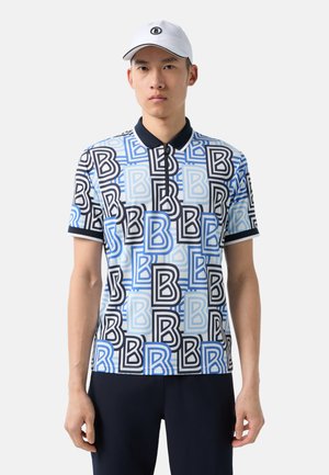 Poloshirt - blau/weiß