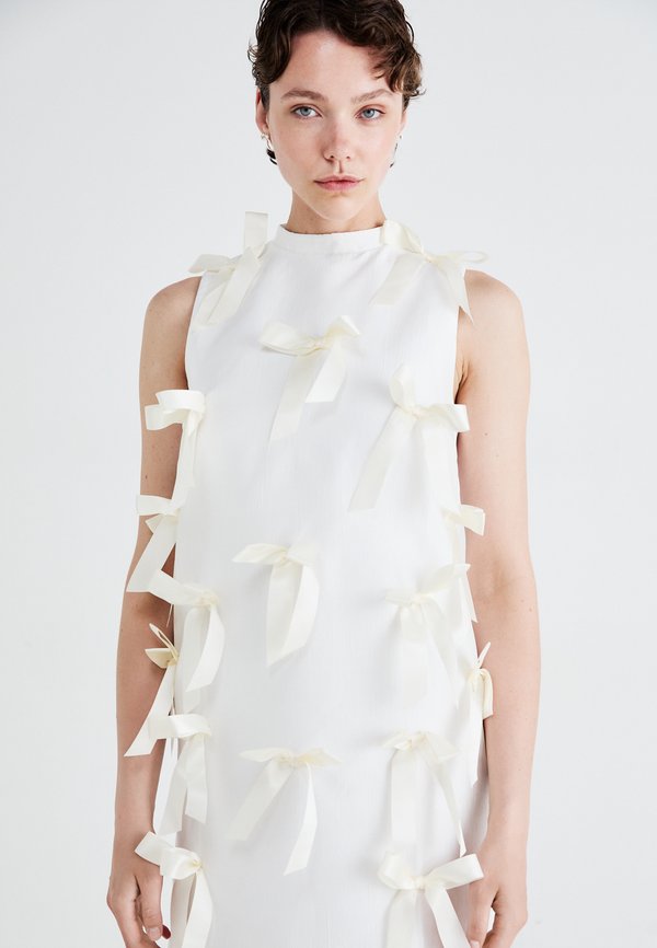 SNOWDROP BOW MIDI DRESS - Day dress3