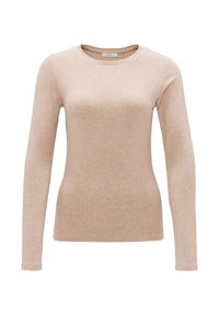 OPUS Långärmad tröja - beige