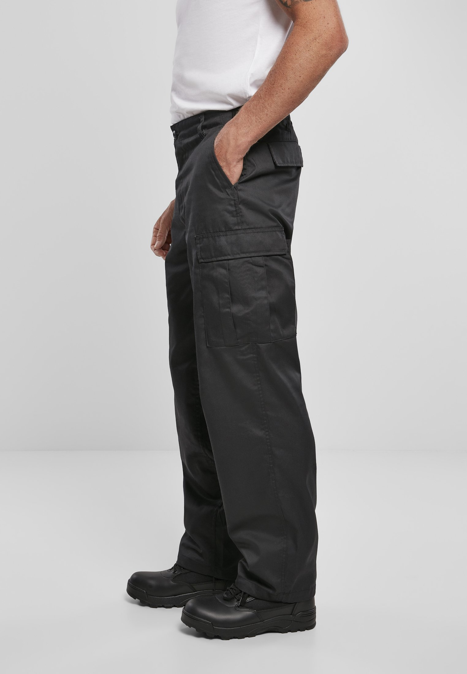 Brandit RANGER - Cargo trousers - black 