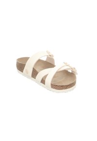 Birkenstock FRANCA TEX - Sandals - eggshell