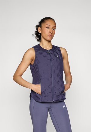 NAGINO RUN PADDED GILET - Vest - indigo fog