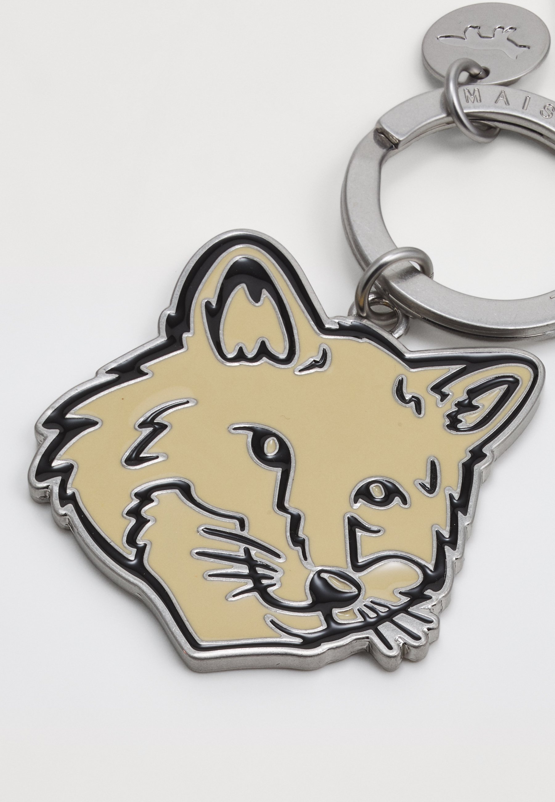 Maison Kitsuné BOLD FOX HEAD KEYRING UNISEX - Porta-chaves - sun