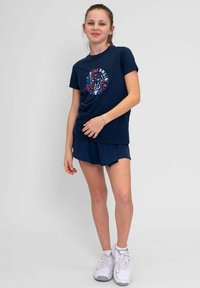 BIDI BADU NEW YORK CHILL  - Camiseta estampada - dark blue rot blau