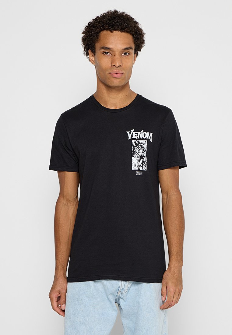 Marvel T-shirt print zwart Marvel T-shirt print zwart
