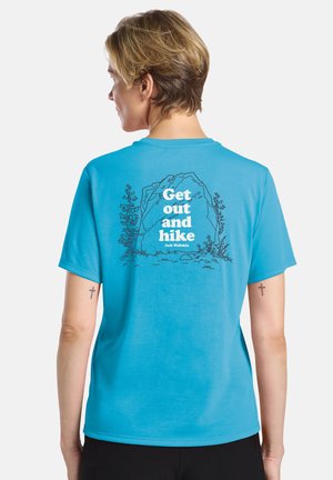 VONNAN GRAPHIC - T-shirt de sport - outdoor empire blue