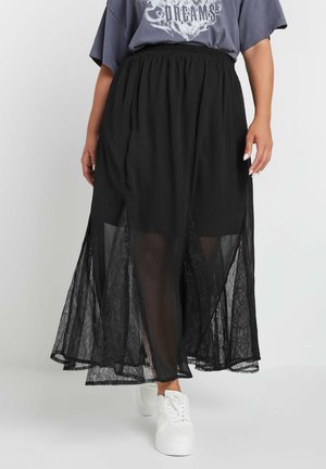 Maxinederdele - black