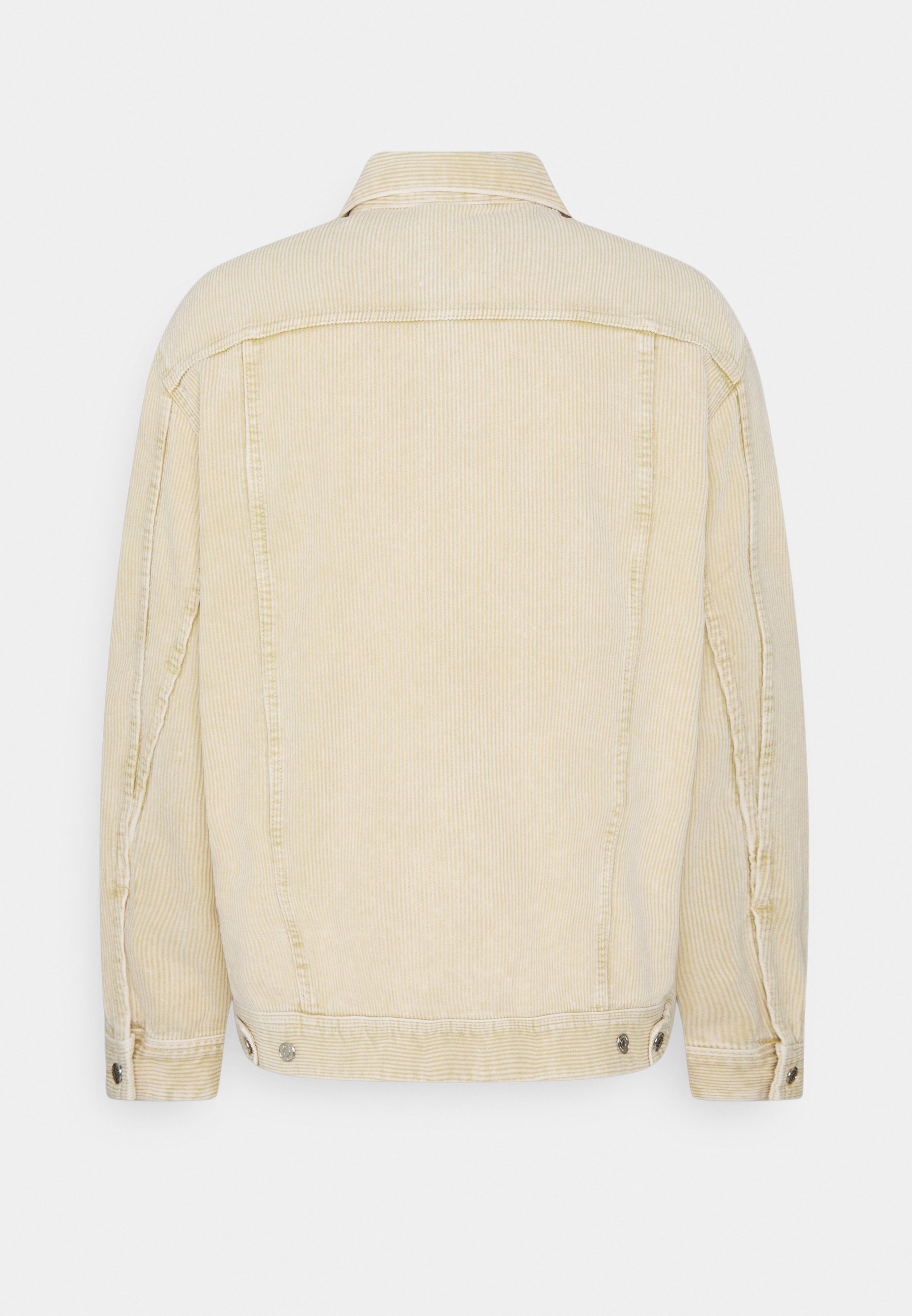 oversized beige jacket