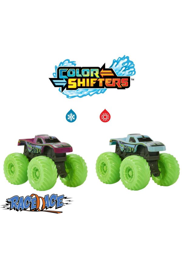 MONSTER TRUCKS COLOR REVEAL BATTLE PACK - Wasserspielzeug - multicolor