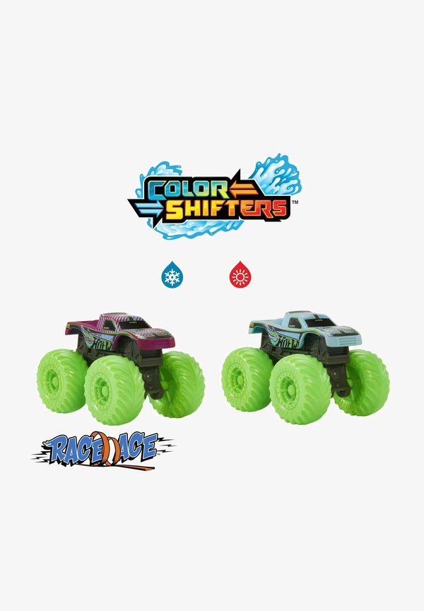 MONSTER TRUCKS COLOR REVEAL BATTLE PACK - Wasserspielzeug - multicolor