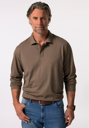 BUTTONDOWN-KRAGEN - Langarmshirt - light brown