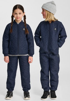 SOBI THERMO UNISEX SET - Regnbukser - dark blue