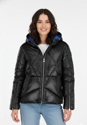 MIT KAPUZE UND REISSVERSCHLUSS FÜR KÜHLES WETTER - Winterjacke - schwarz