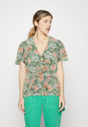 VILA VITANJA - Μπλούζα - desert sage